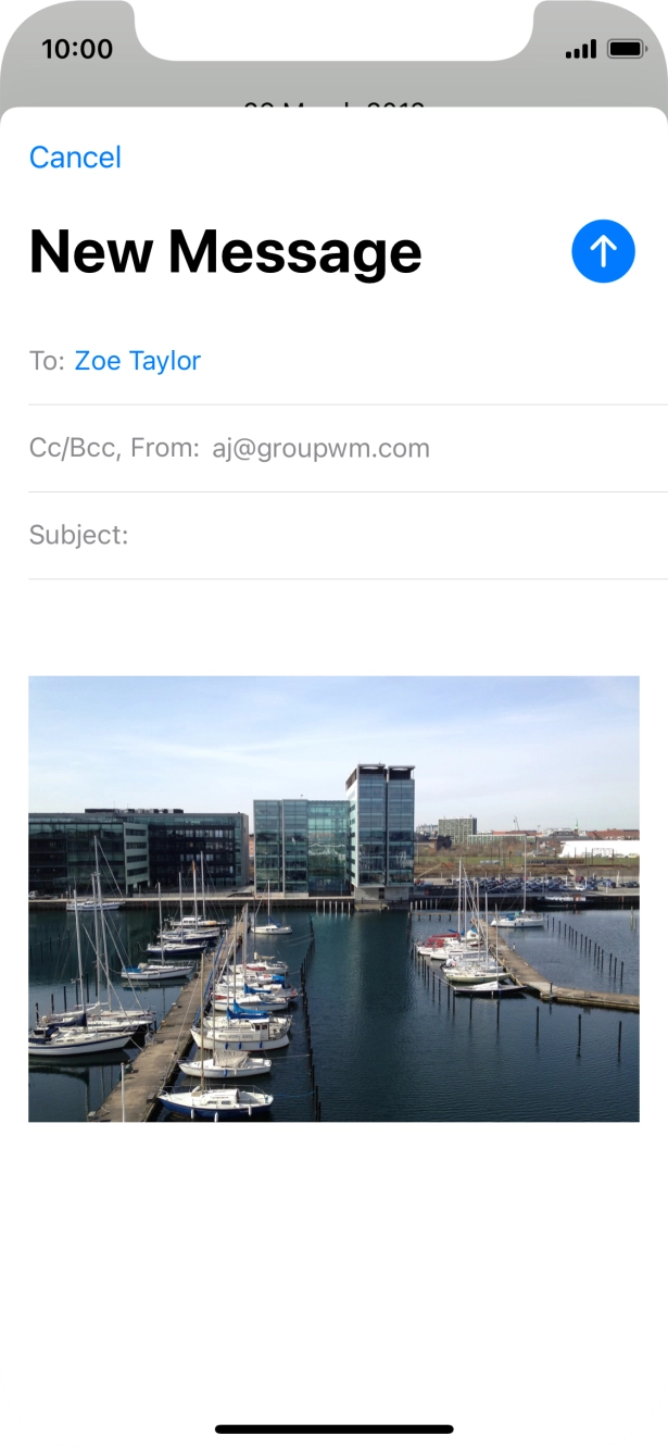 Press the field next to 