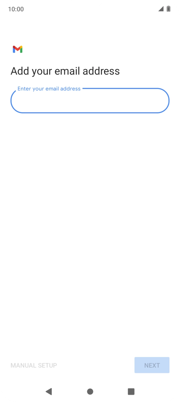 Press the field below 