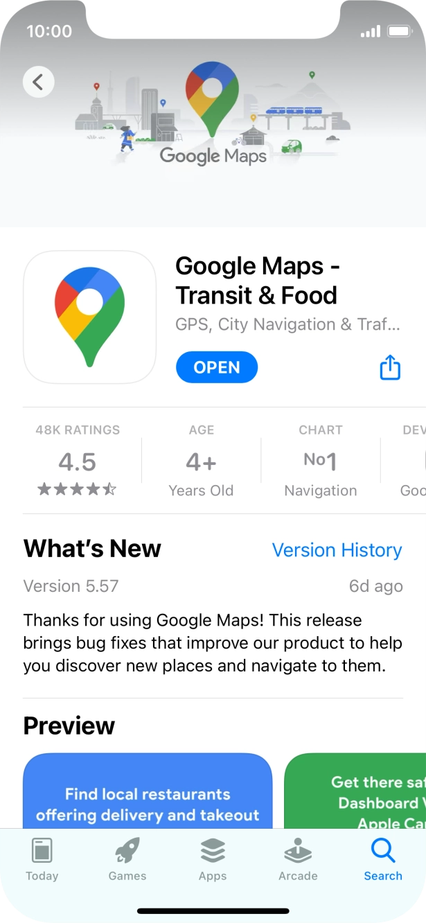Slide your finger upwards starting from the bottom of the screen to return to the home screen.