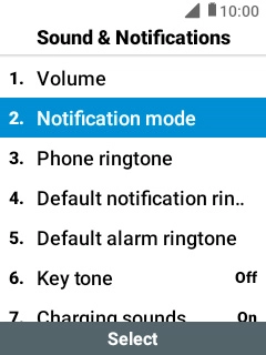 Select Phone ringtone.