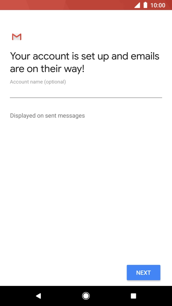 Press the field below 