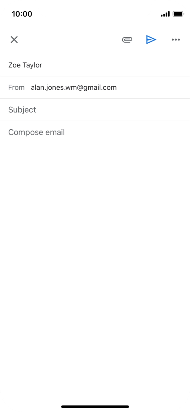 Press Subject and key in the required subject.