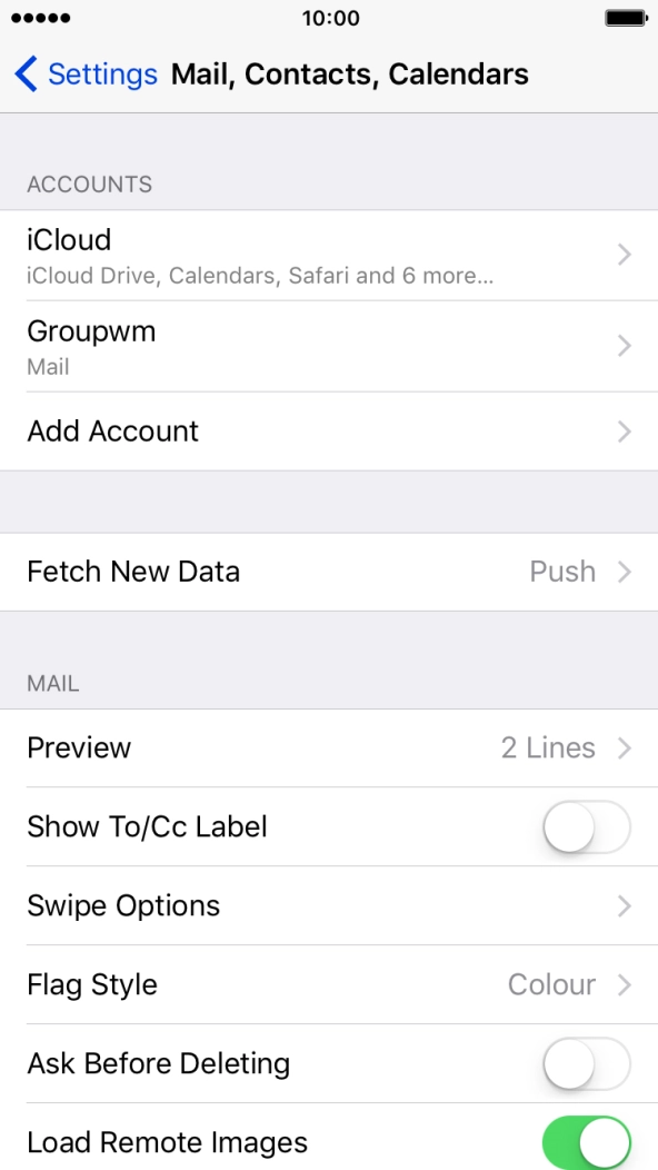 Press Fetch New Data.