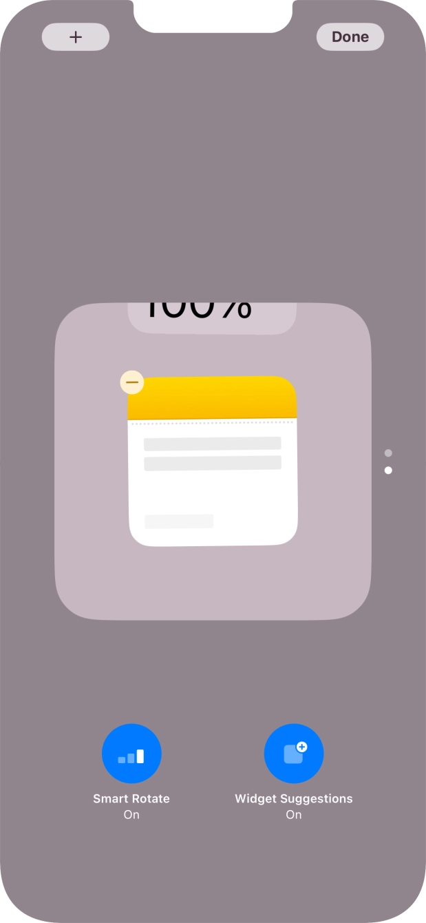 Press Smart Rotate to turn the function on or off.