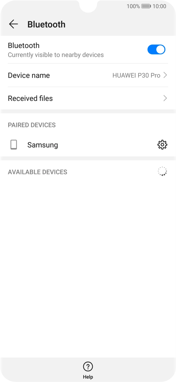 Slide your finger upwards starting from the bottom of the screen to return to the home screen.