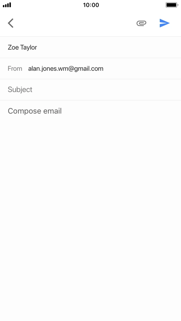 Press Subject and key in the required subject.