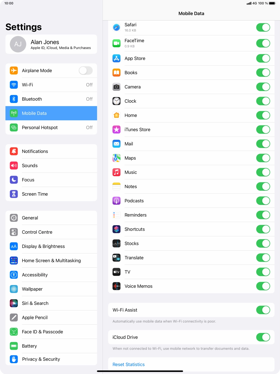 Press the indicator next to Press the indicator next to