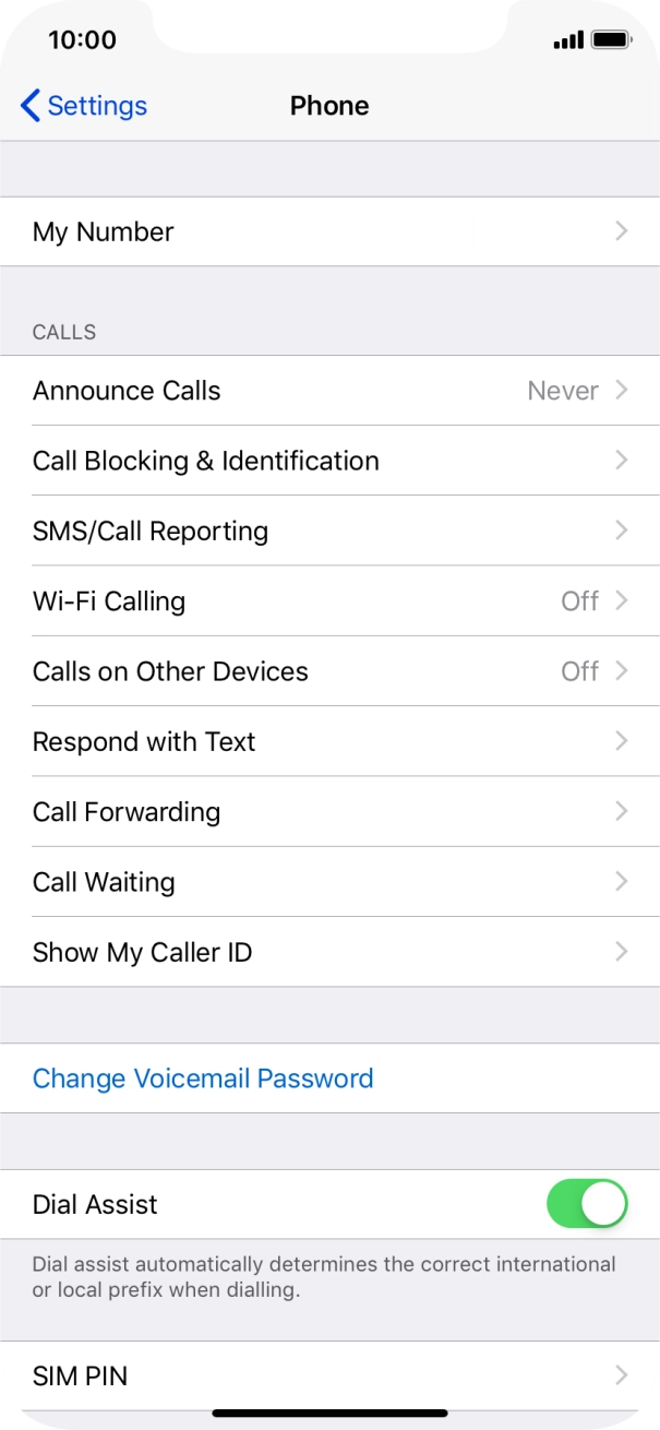 Press Show My Caller ID.