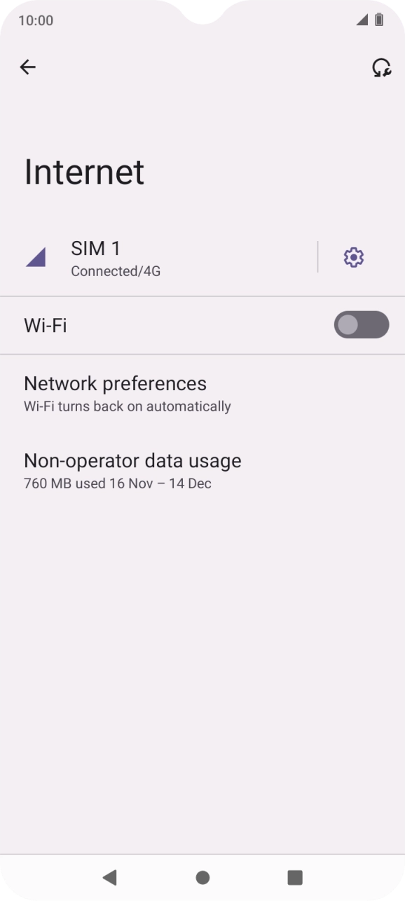 Press the indicator next to Press the indicator next to