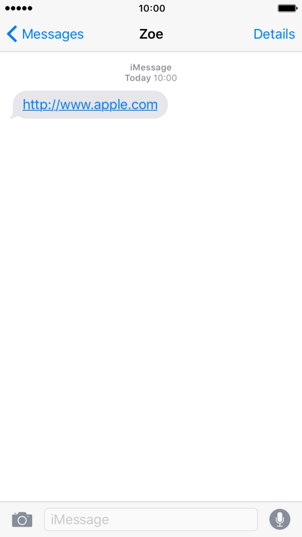 Go to the required message.