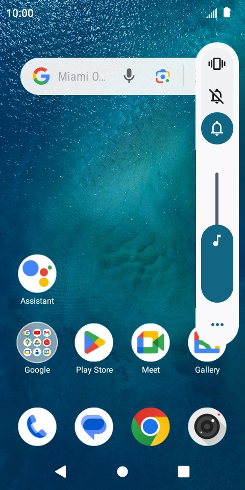 Press the required setting to turn silent mode on or off.