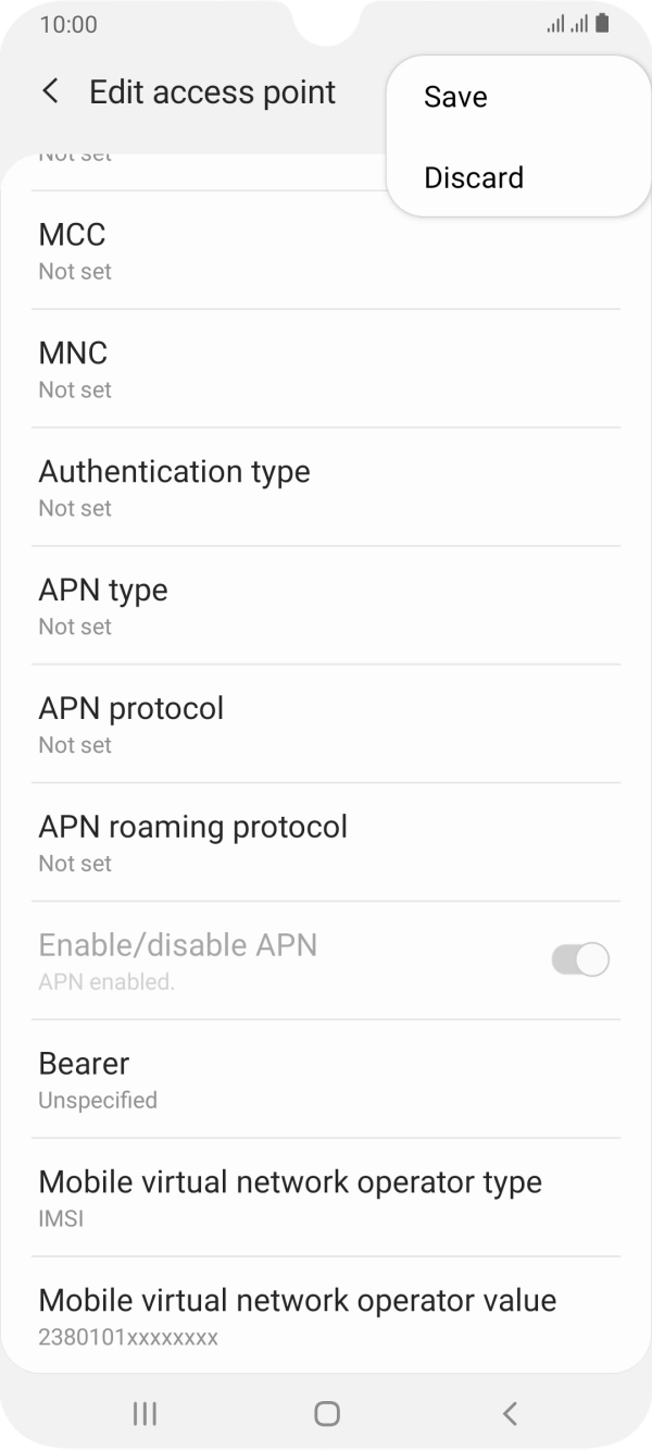Press Save. Press Save.