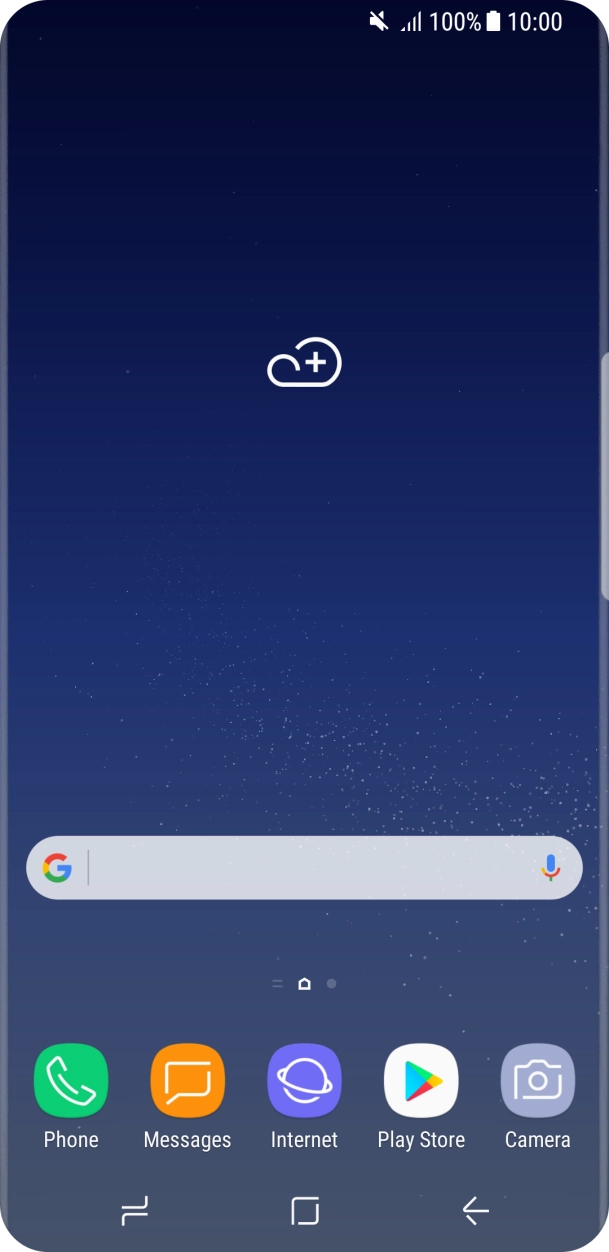 The silent mode icon shows that silent mode is turned on and all phone sounds are turned off.