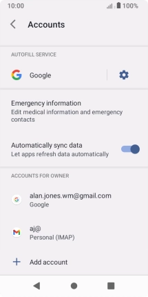 Press the Home key to return to the home screen. Press the Home key to return to the home screen.