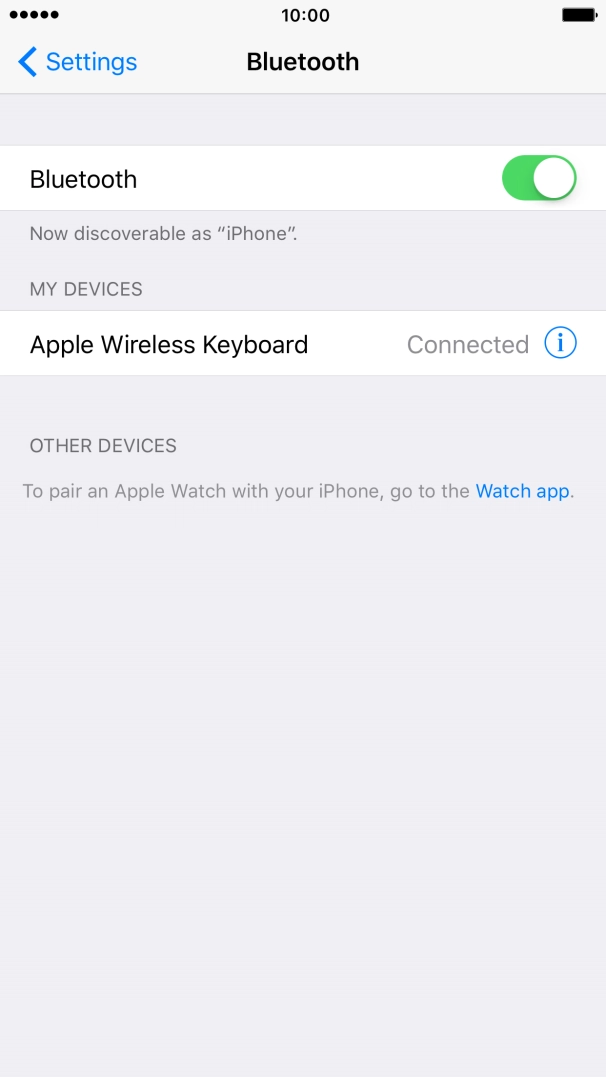 Press the Home key to return to the home screen. Press the Home key to return to the home screen.