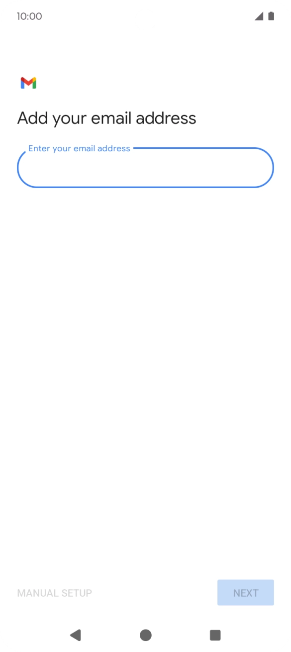 Press the field below 