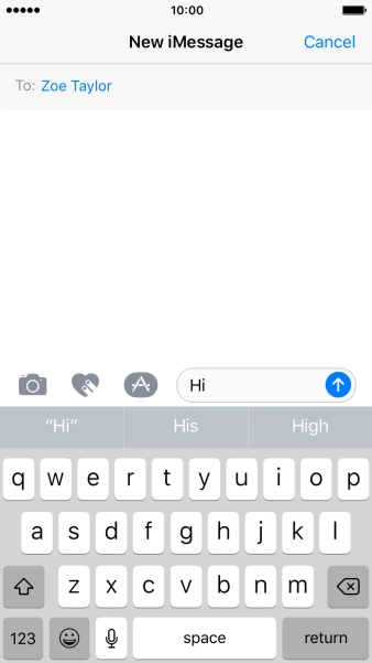 Press the sticker icon and follow the instructions on the screen to add a sticker to your iMessage. Press the sticker icon and follow the instructions on the screen to add a sticker to your iMessage.