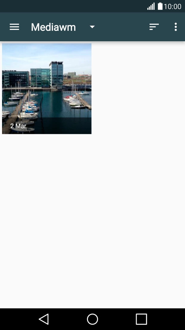 Press the required file.