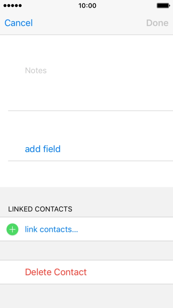 Press link contacts....