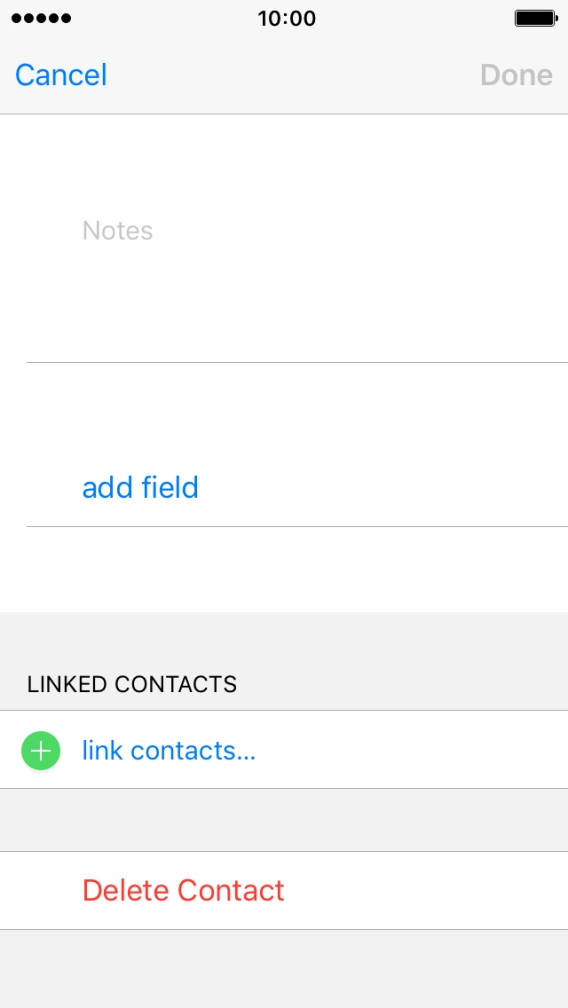 Press link contacts....