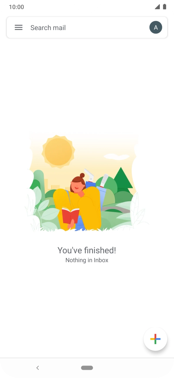 Press the profile icon.