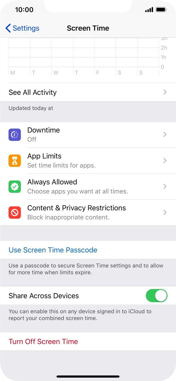 Press the indicator next to Press the indicator next to