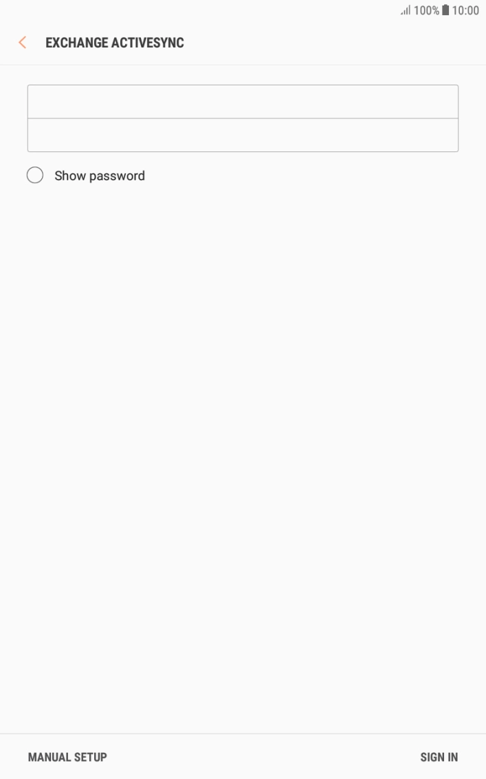 Press SIGN IN. Press SIGN IN.