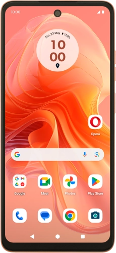 Image 1: Motorola Moto G04 in Red