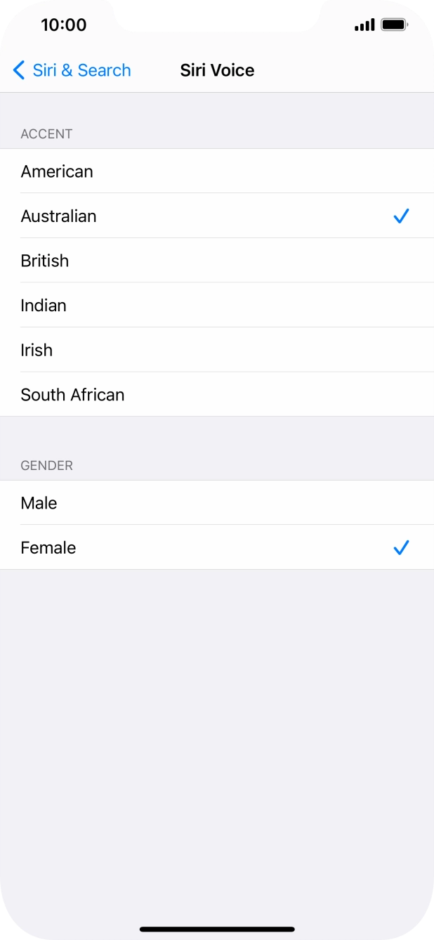Press the required accent. Press the required accent.