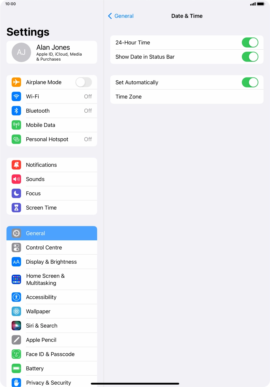 Slide your finger upwards starting from the bottom of the screen to return to the home screen.