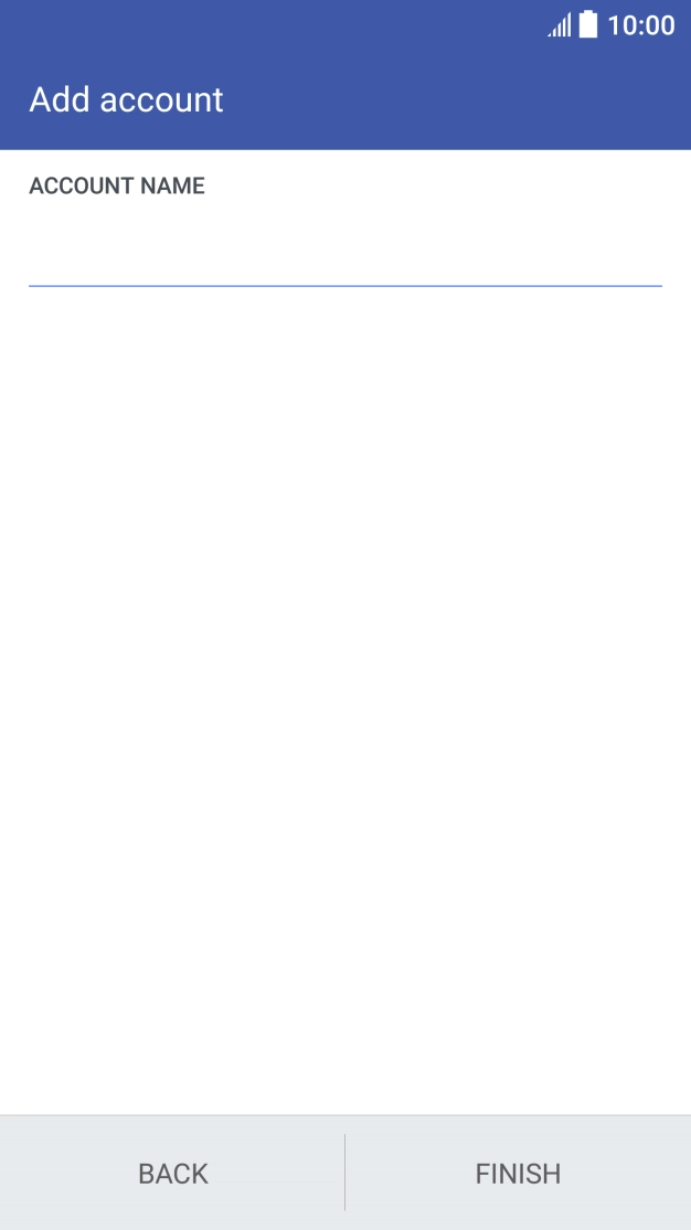 Press the field below 