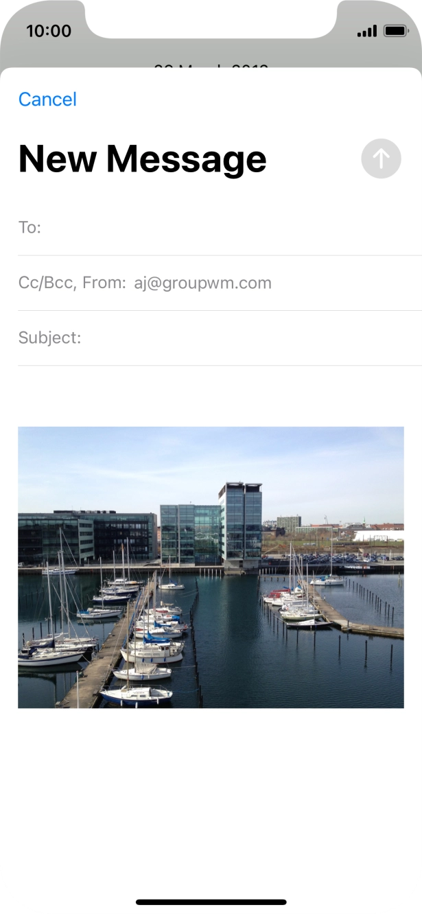 Press the field next to 