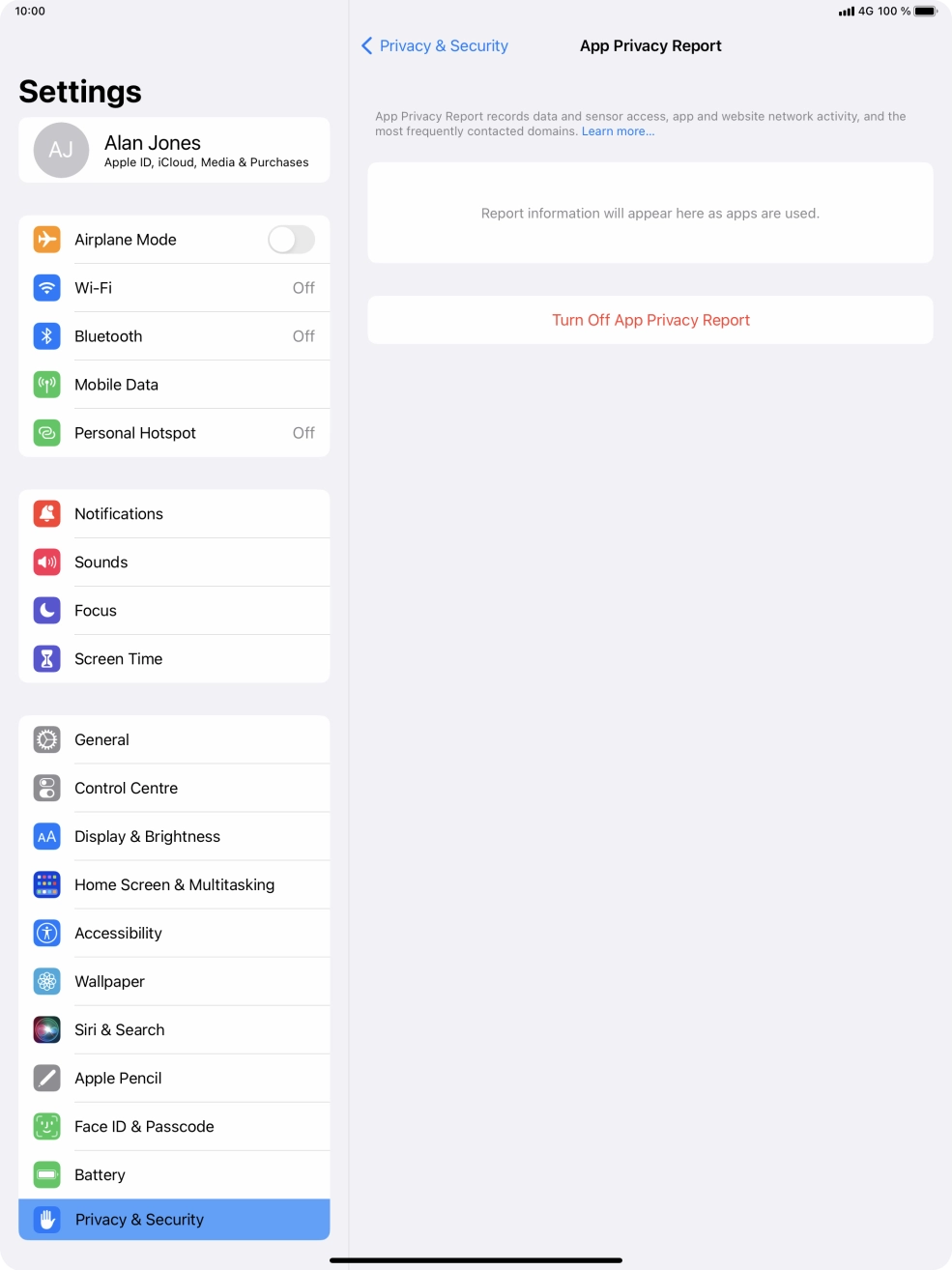 Slide your finger upwards starting from the bottom of the screen to return to the home screen.