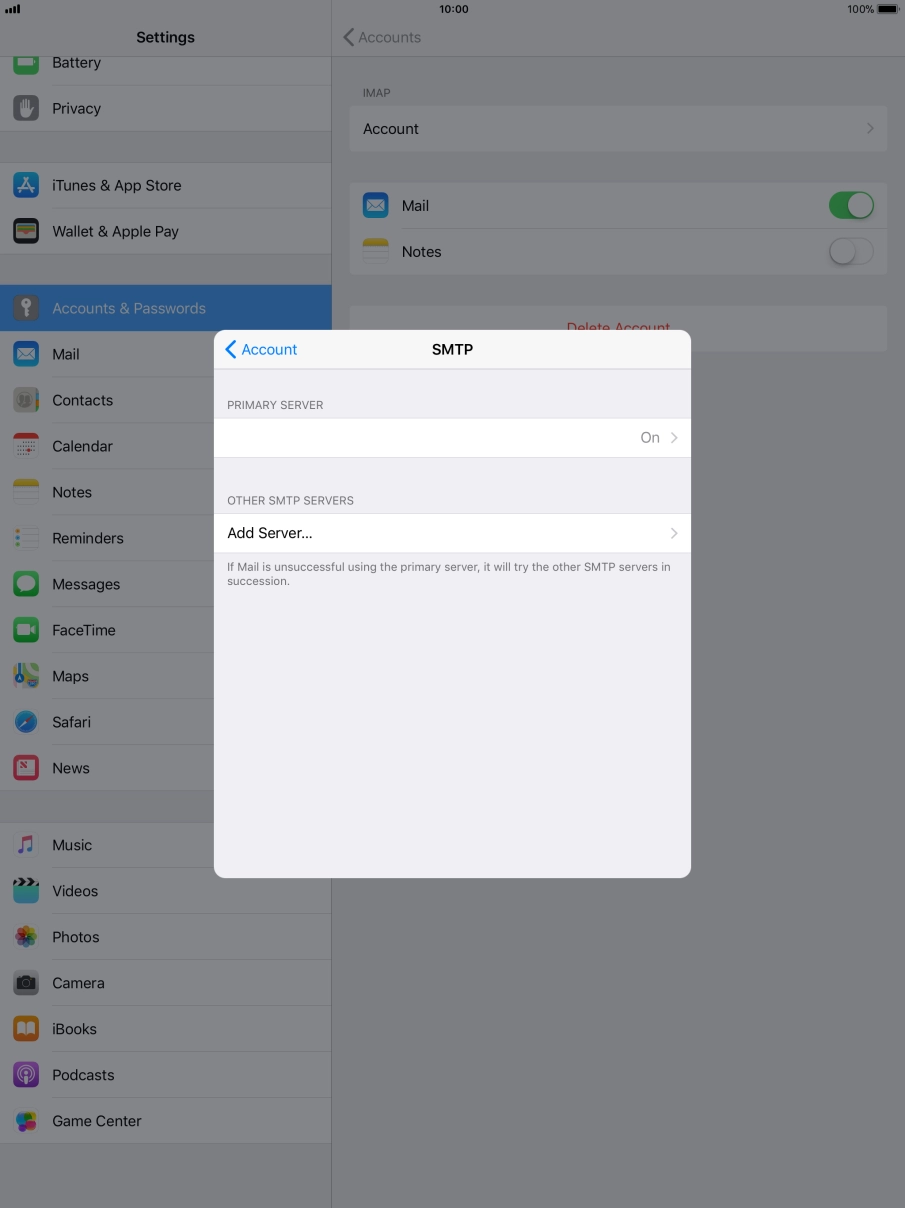 Press the field below 