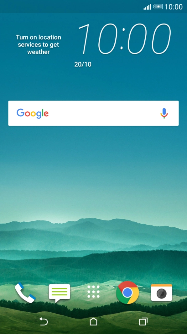 When the battery icon is displayed, the battery is charging.