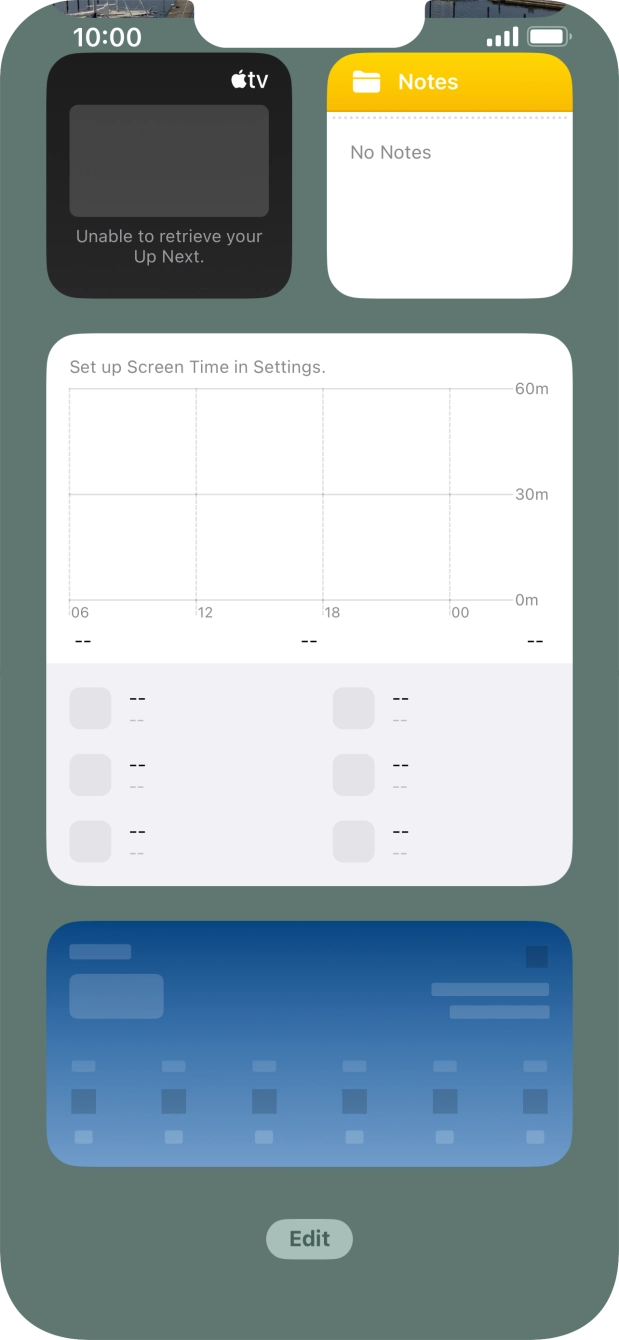 Press Edit. Press Edit.