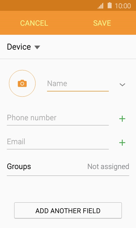 Press the picture icon.