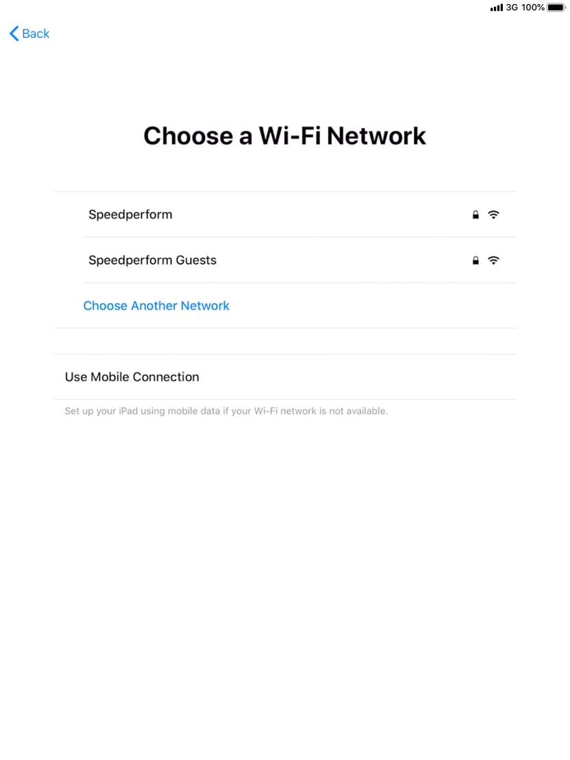 Press the required Wi-Fi network. Press the required Wi-Fi network.