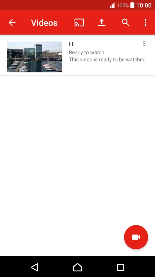 Press the search icon.