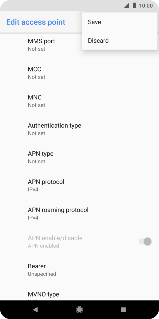 Press Save. Press Save.