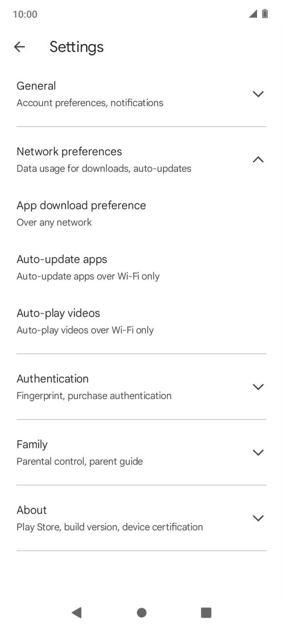 Press Auto-update apps.
