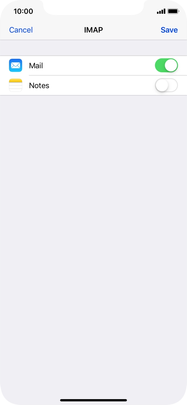 Press Save. Your email account has now been set up. To select more settings for incoming and outgoing server, proceed with the following steps.