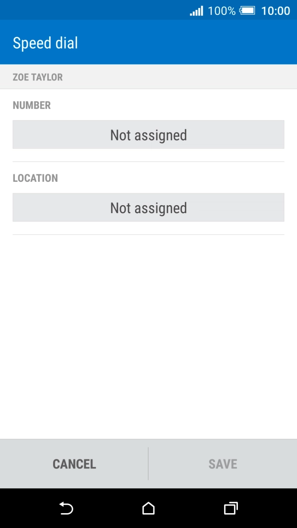 Press the field below 