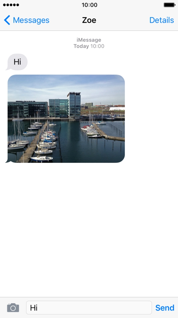 Key in the required reply and press Send. Key in the required reply and press Send.