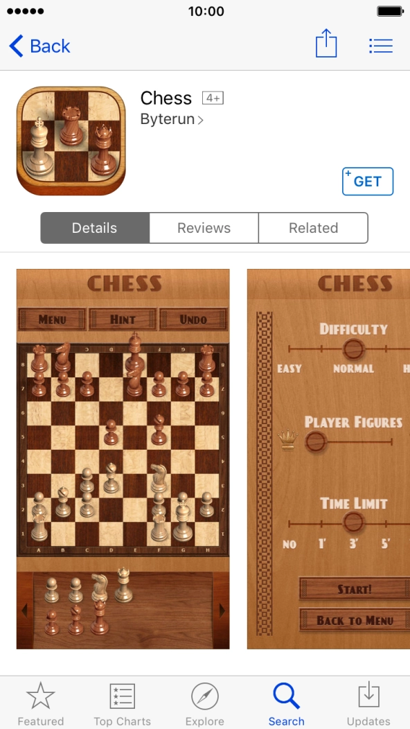 Press GET. Press GET.