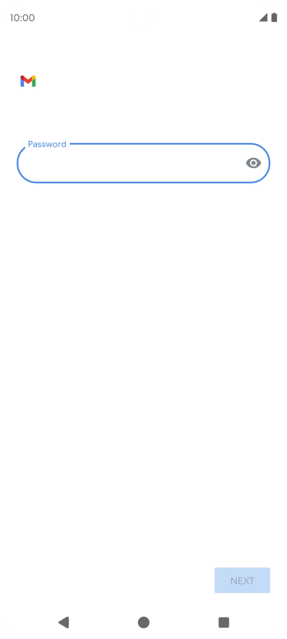 Press the field below 