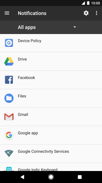 Press Gmail. Press Gmail.