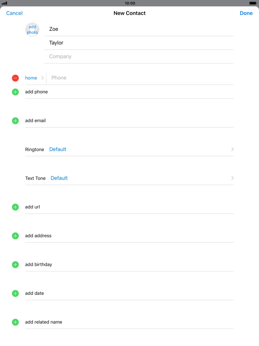 Press Phone and key in the required phone number.