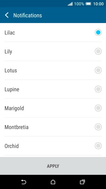 Press the different message tones to hear them.