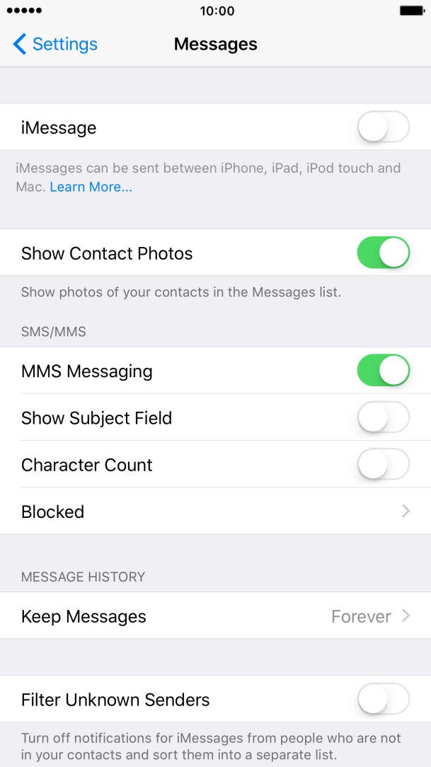 Press the Home key to return to the home screen. Press the Home key to return to the home screen.